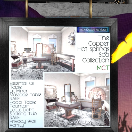 ~ASW~ The Copper Hot Springs Spa Soaking tub RARE