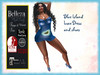 Ta blue isalnd love dress and shoes