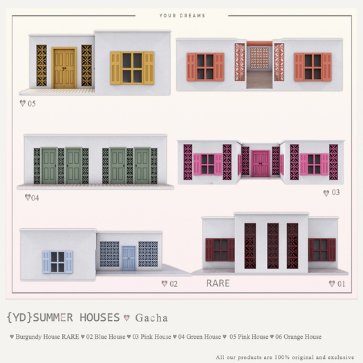 {YD}Summer houses - Pink House