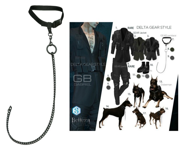 ::GB::GEAR Necklace (Signature) Green