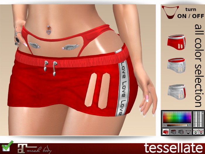 Tessellate Sport Skirt