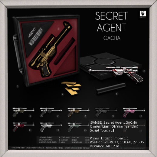 :BAMSE: Secret Agent - Loaded RARE