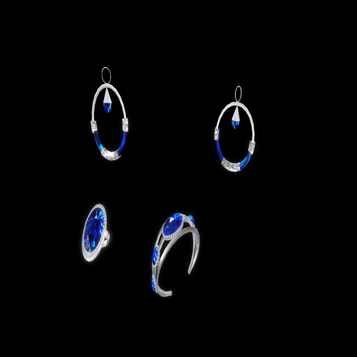 Bracelet Set - Blue Saphire Vender