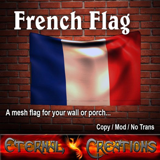 - E - C - French Flag - (BOXED)