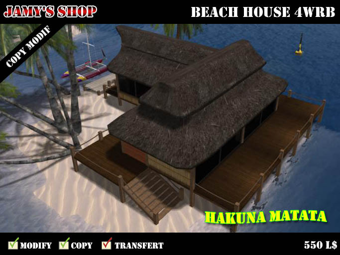 Tropical Tiki House - Hakuna Matata 360 Degree View with Rear Balcony