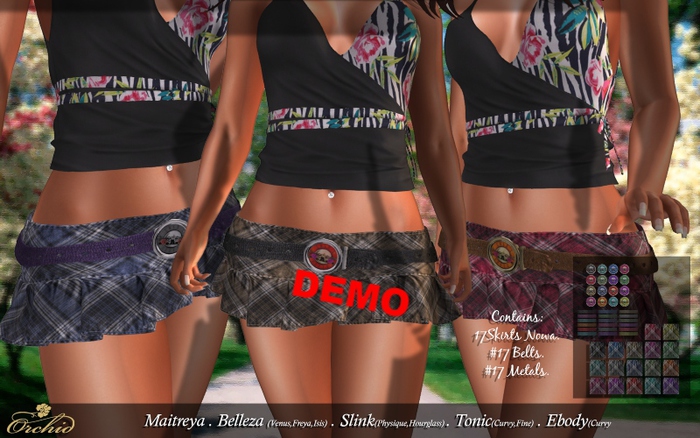 DEMO_Skirt Nowa HUD *ORCHID*(Wear me)