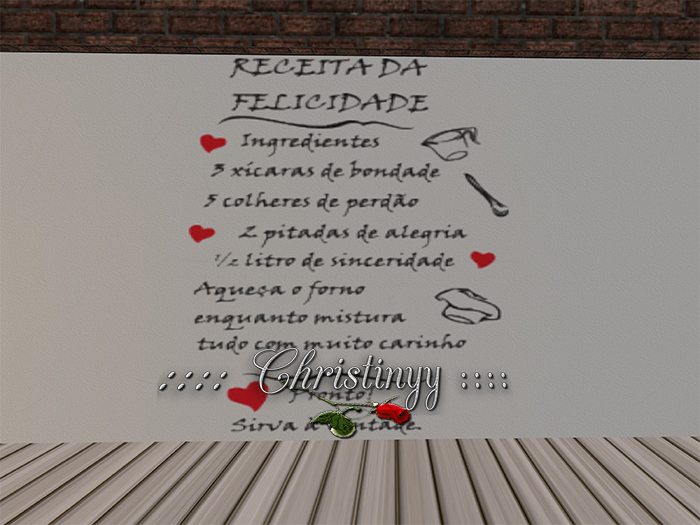 Happiness Recipe (PNG)