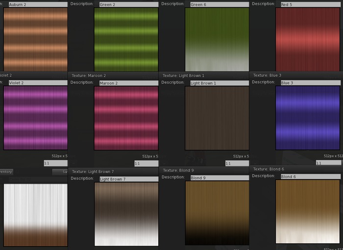 300 Professional Hair textures