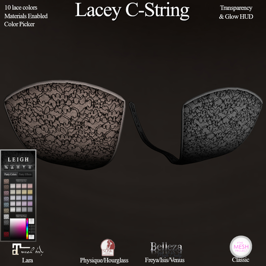 LEIGH - DEMO Lacey C-String