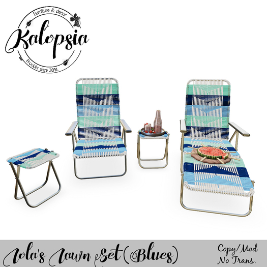 Kalopsia - Lola's Lawn Set (blues)