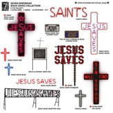 7 - Neon Cross Blue (Boxed)