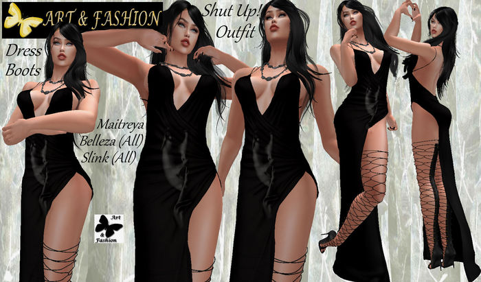 ART & FASHION - SHUT UP OUTFIT