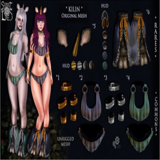 *SL* Kilin Ears & Horn - Sweet Lies Box 5 RARE