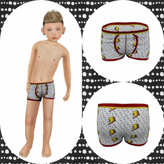 <<TONY>>  Bebe Youth Boxers Flash