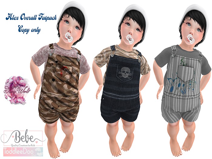 (SW) ALEX OVERALL FATPACK TD/BEBE