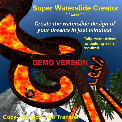 Super Waterslide Creator Demo ***Lava***
