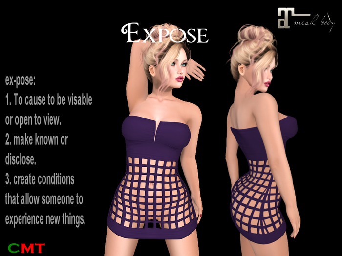 ST - Expose Dress - Purple (Add Me)