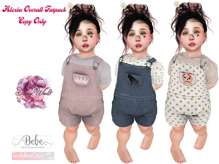 (SW) ALEXIA OVERALL FATPACK TD/BEBE