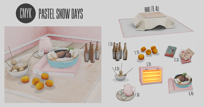 CMYK// 8. pastel snow days