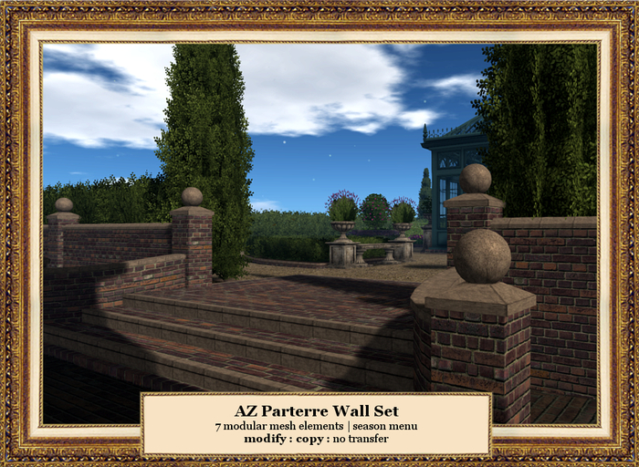 AZ Parterre Wall Set