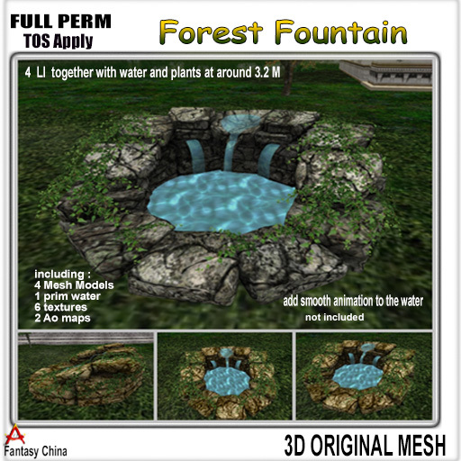Full Perm Forest Fountain 
