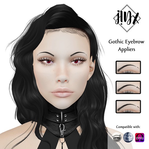 J!NX Gothic Eyebrow Appliers