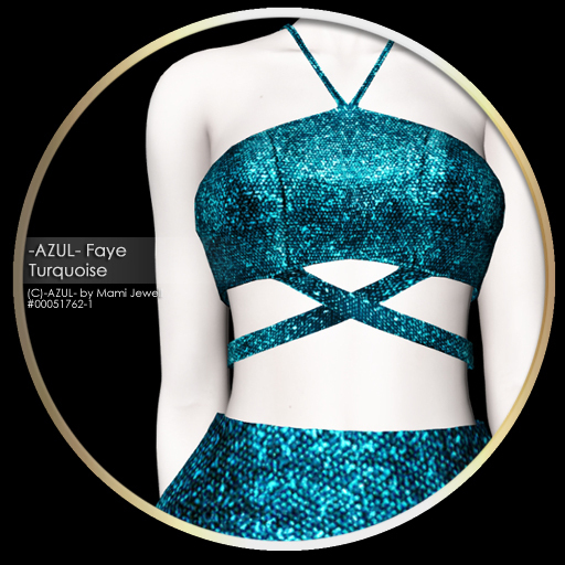 -AZUL- Faye /Turquoise