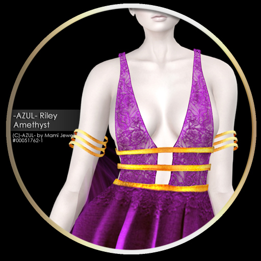 -AZUL- Riley /Amethyst