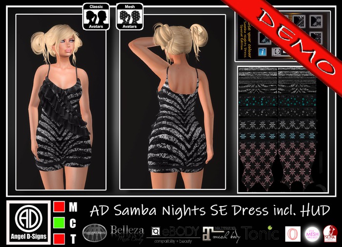 AD Samba Nights Dress SE DEMO