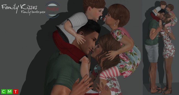 PosEd - Family Kisses  (add to unpack)