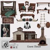 *AF* Guest House 02 - Four Post Bed RARE