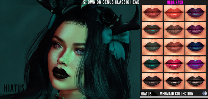 HIATUS - Mermain collection // HD lipstick [genus]