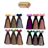 MEDIEVAL GOWN PEASANT FULL FP - Maitreya