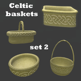 Celtic baskets - set 2