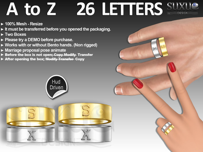 [SuXue Mesh] Tanya Bento & Classic Bands A to Z, HUD Resize.BOX
