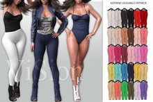 {ViSion} // Katrine Leggings - FATPACK - Maitreya, Legacy, Belleza Freya - Isis, Slink Hourglass - Physique