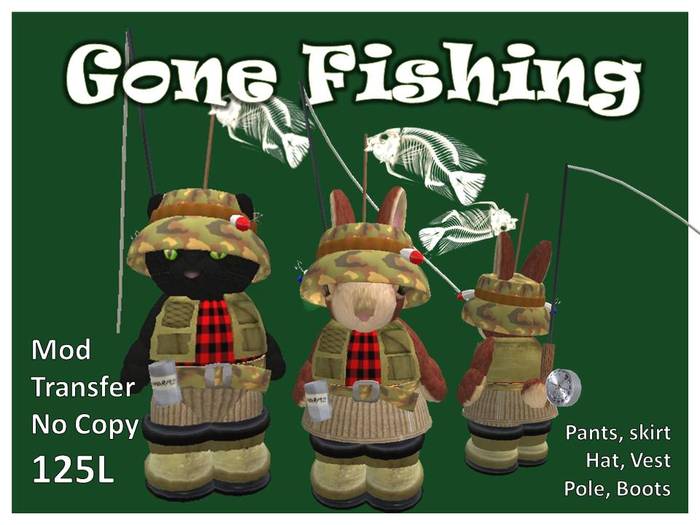 Gone Fishing Tiny Tinies