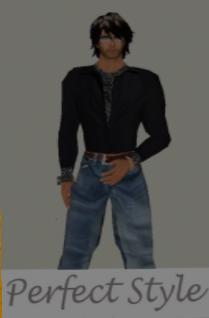 perfect style 1 full male outfit Resell Box