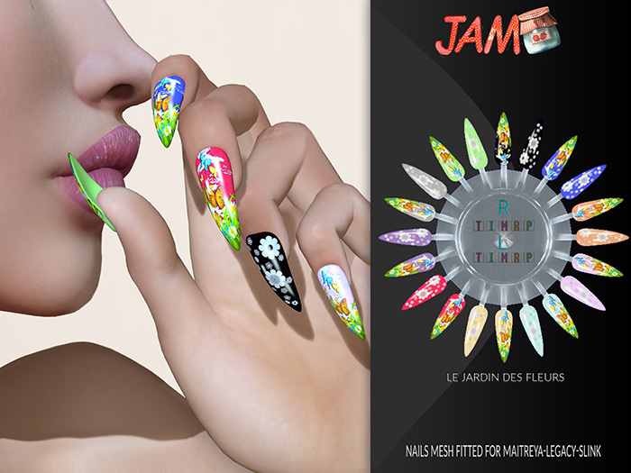 JAM-Nails LeJardinDesFleurs
