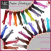 Miamai OmbreStockings RoyalBlue