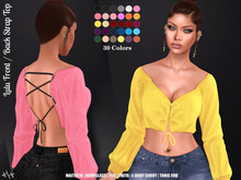 [hh] Lulu Front/Back Strap Top