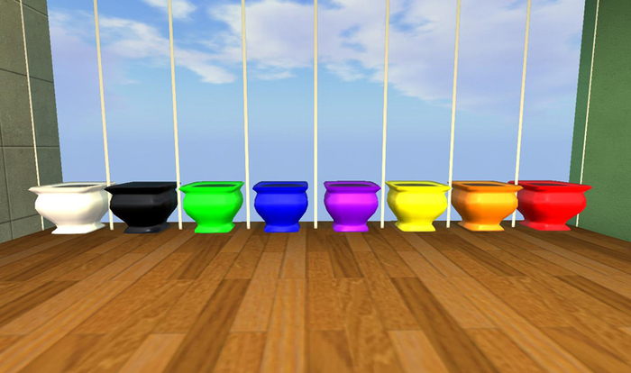 Arkad's 8 colors Potted Bluebeard flexi plant