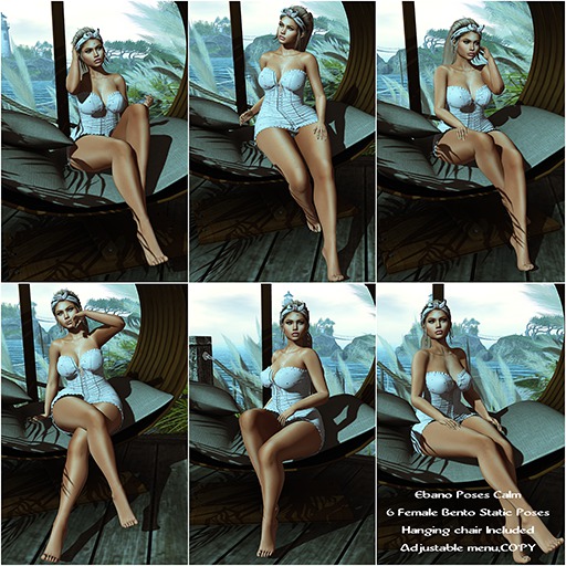 Ebano Poses Calm