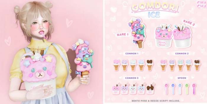 CHACHA. Gomdori ICE Gacha / Common 2 / Grape