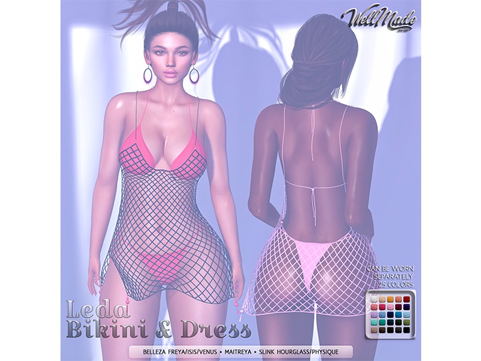 [WellMade] Leda Bikini & Dress