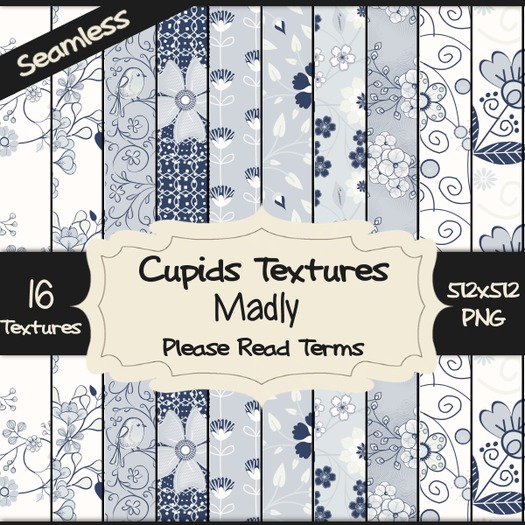 *Cupids Textures * 16 MADLY