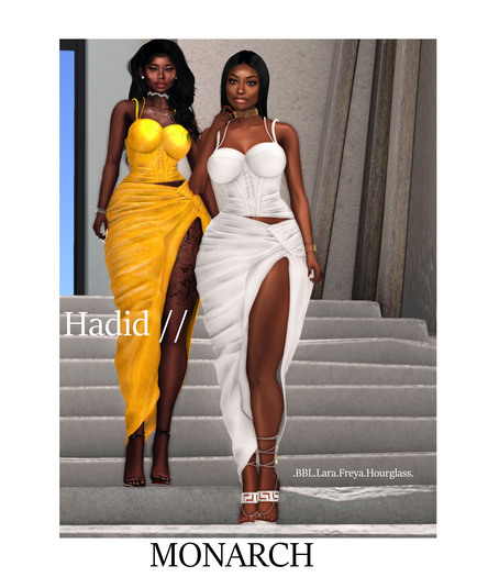 {Monarch} Hadid Dress // FATPACK