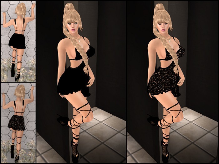 Altamura Dresses Set Outfit black