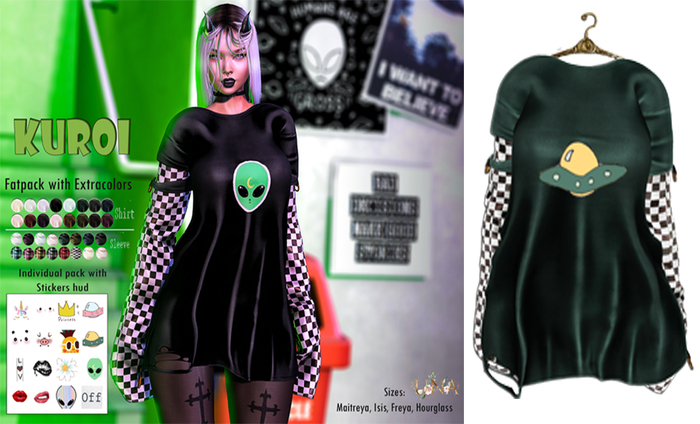 UNA. Kuroi Shirt Teal