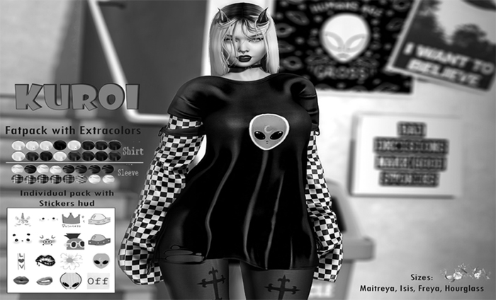 UNA. Kuroi Shirt DEMO